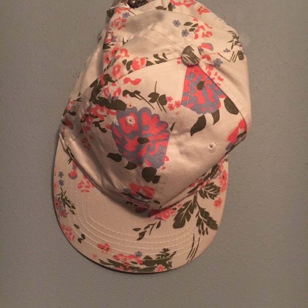Flowered hat